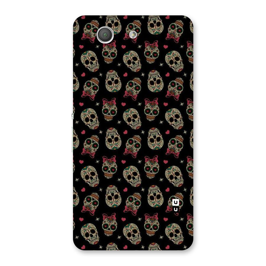 Skull Pattern Back Case for Xperia Z3 Compact