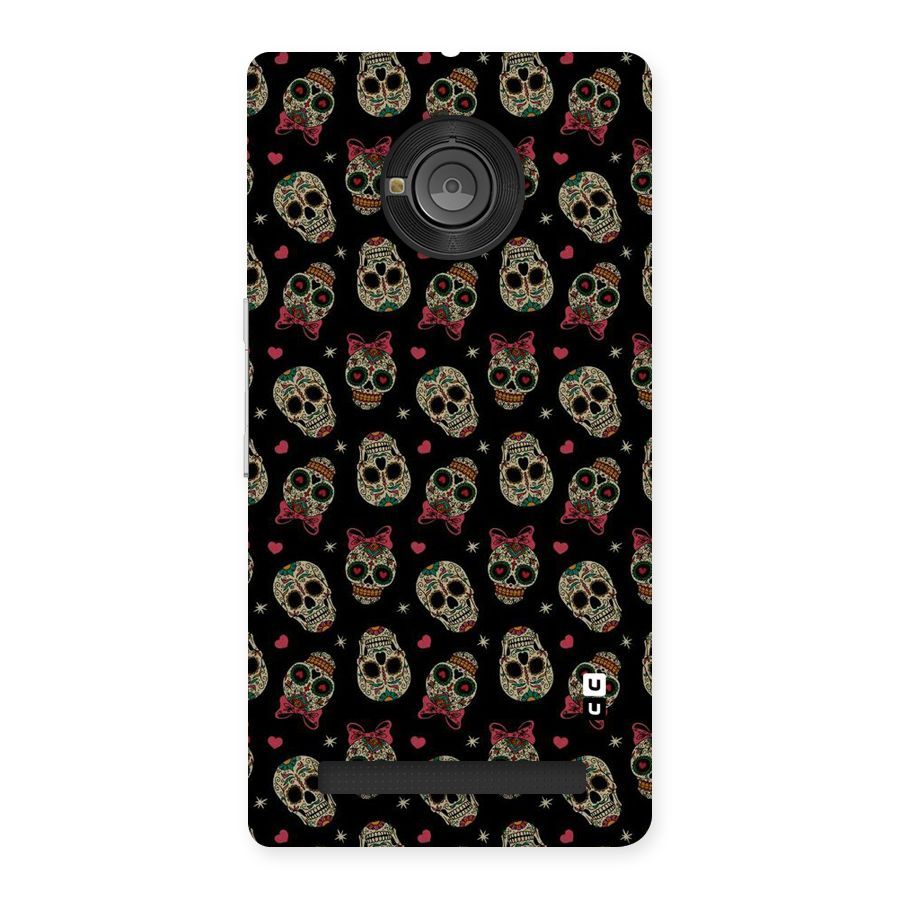 Skull Pattern Back Case for Yu Yuphoria