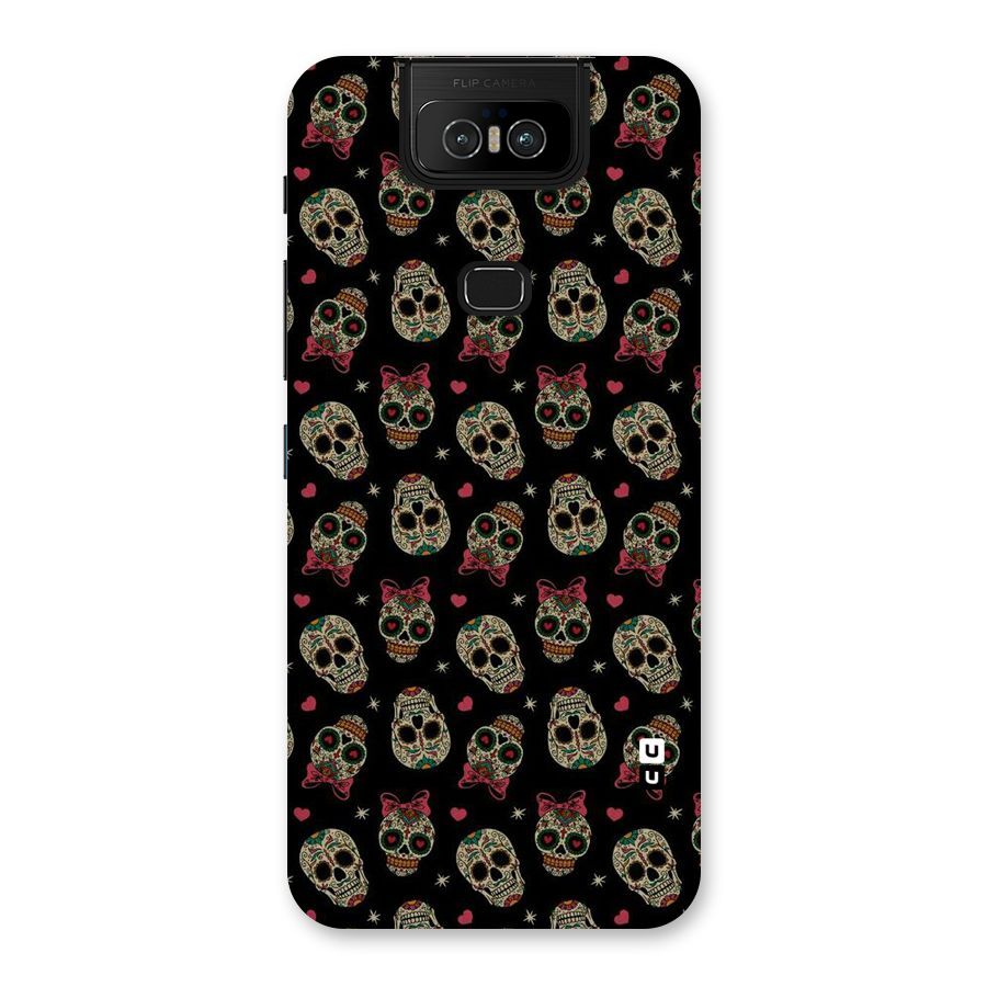 Skull Pattern Back Case for Zenfone 6z