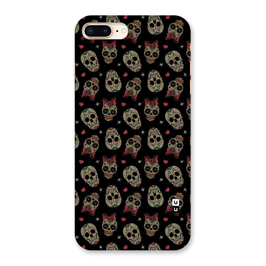Skull Pattern Back Case for iPhone 8 Plus