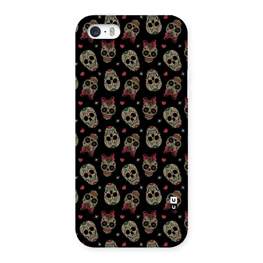 Skull Pattern Back Case for iPhone SE