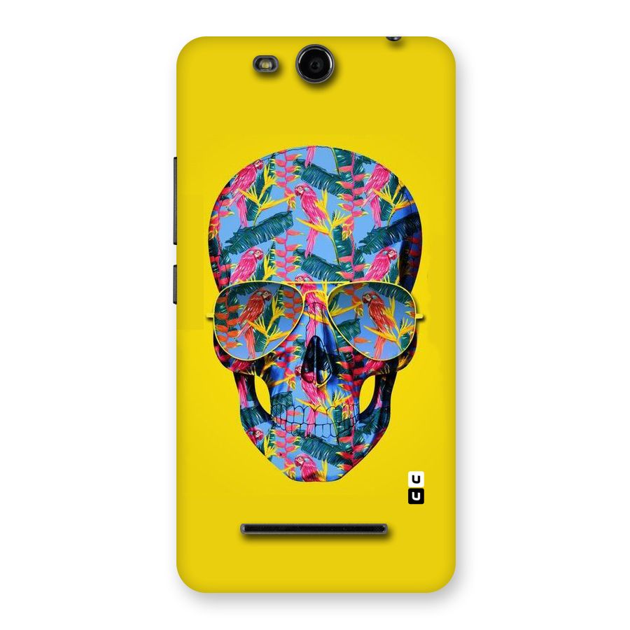Skull Swag Back Case for Micromax Canvas Juice 3 Q392