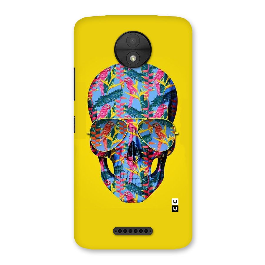 Skull Swag Back Case for Moto C