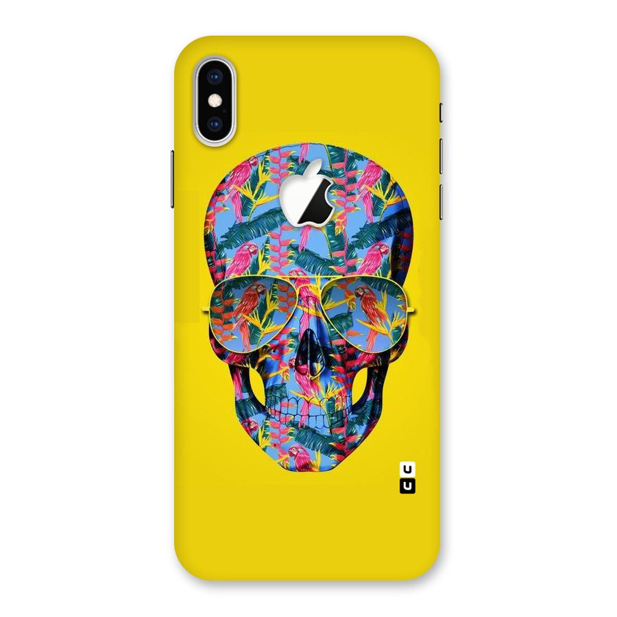 Skull Swag Back Case for iPhone XS Max Apple Cut