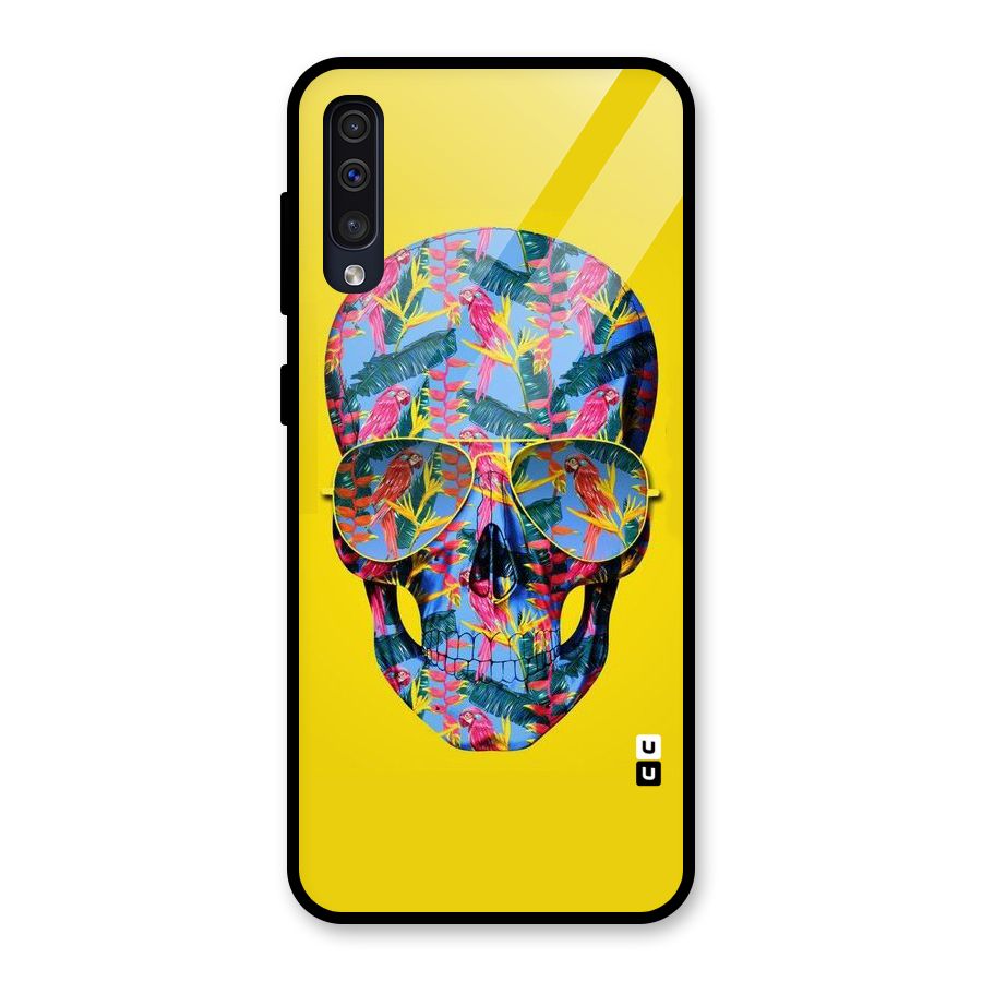 Skull Swag Glass Back Case for Galaxy A50
