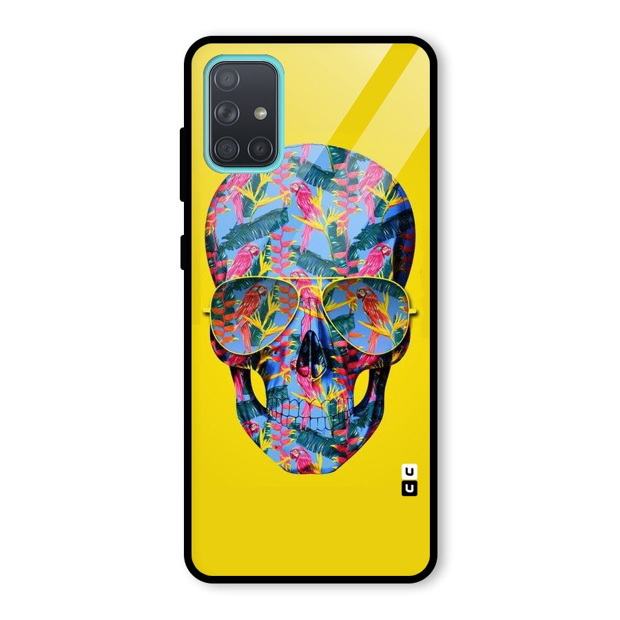 Skull Swag Glass Back Case for Galaxy A71