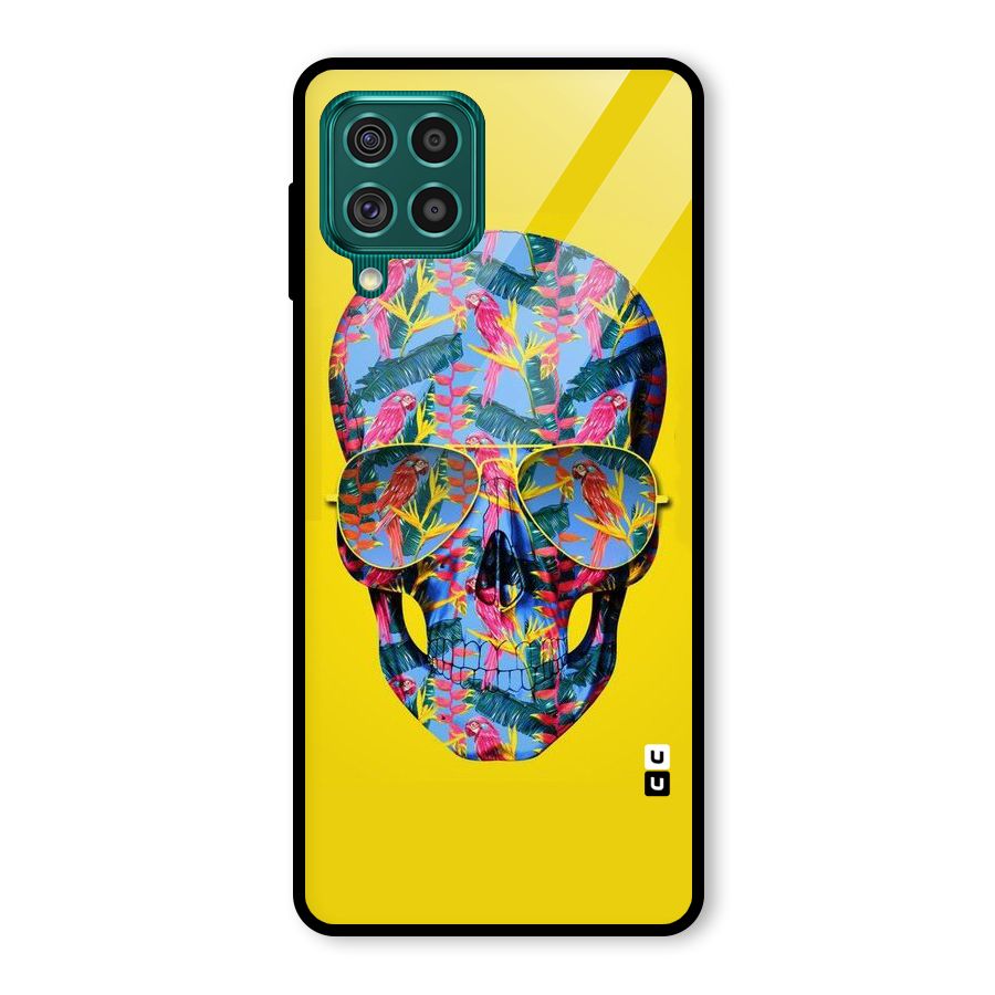 Skull Swag Glass Back Case for Galaxy F62