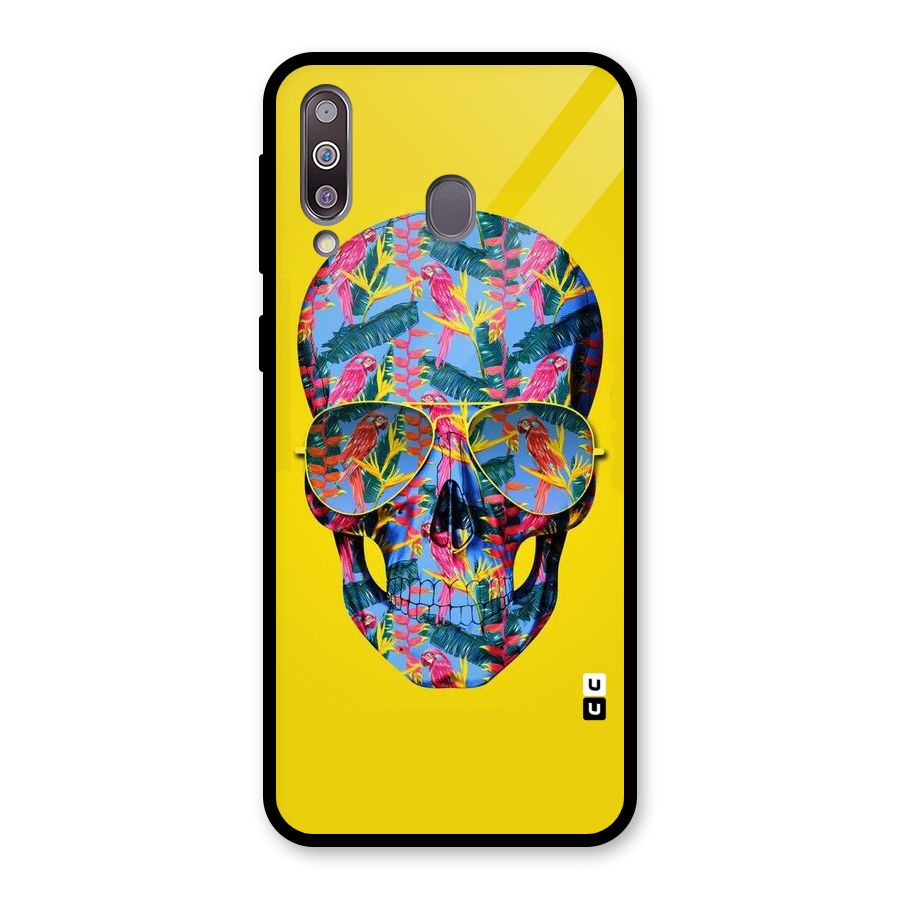 Skull Swag Glass Back Case for Galaxy M30