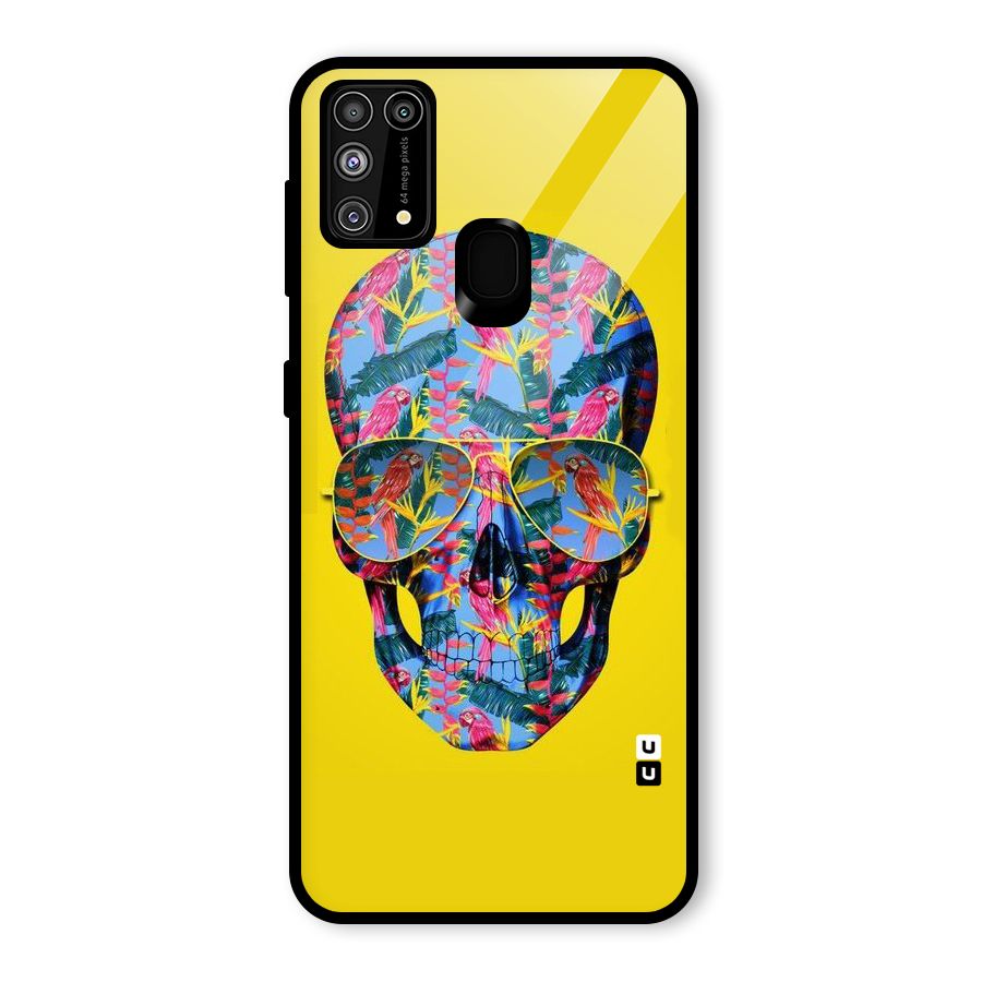 Skull Swag Glass Back Case for Galaxy M31