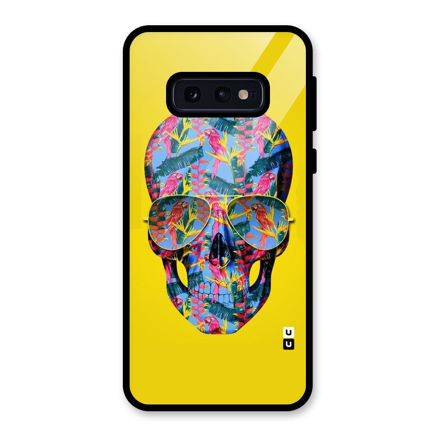 Skull Swag Glass Back Case for Galaxy S10e