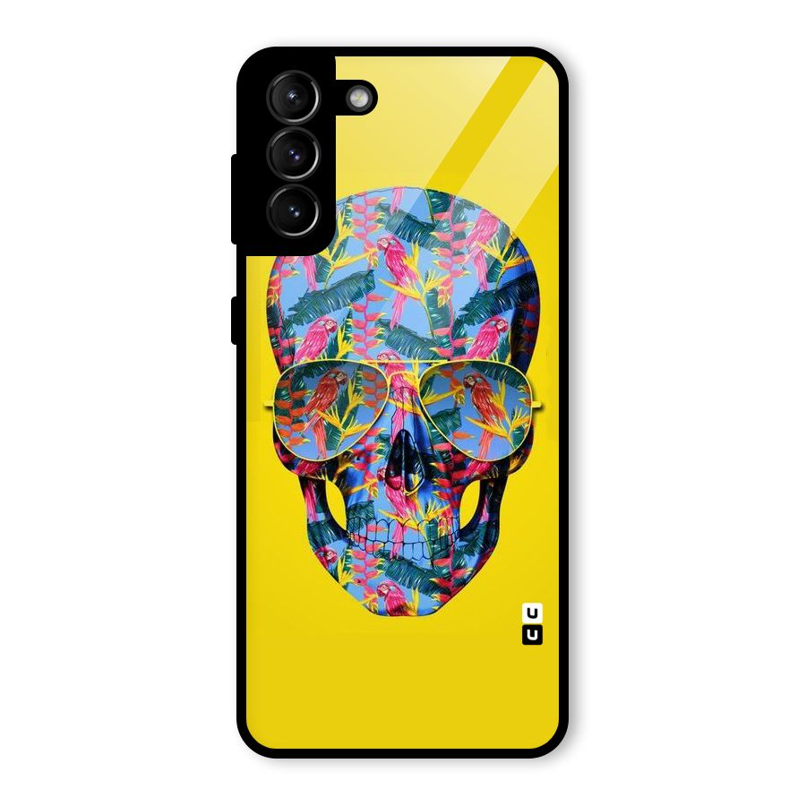 Skull Swag Glass Back Case for Galaxy S21 Plus