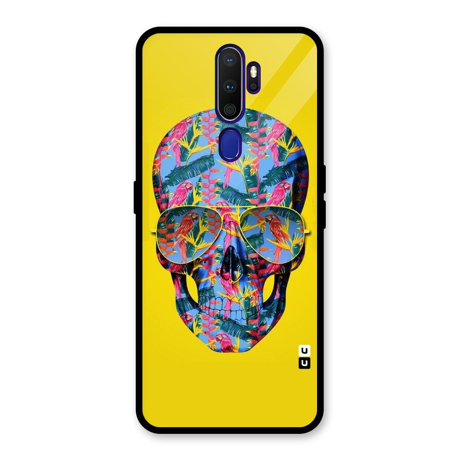 Skull Swag Glass Back Case for Oppo A9 (2020)