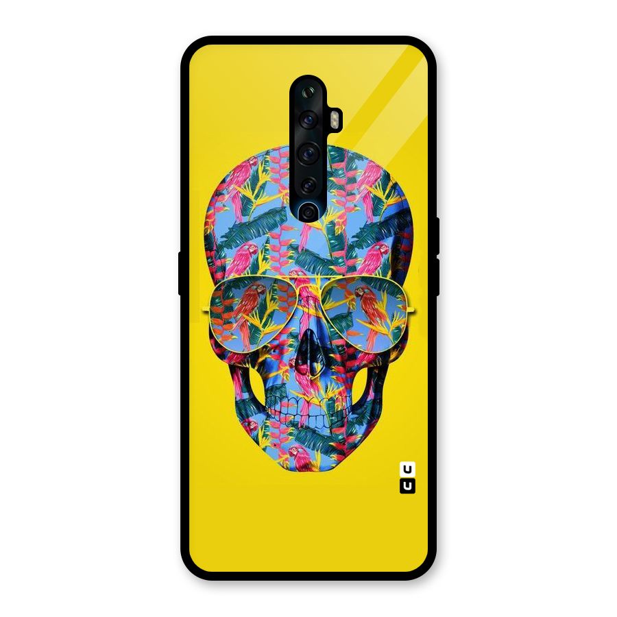 Skull Swag Glass Back Case for Oppo Reno2 F