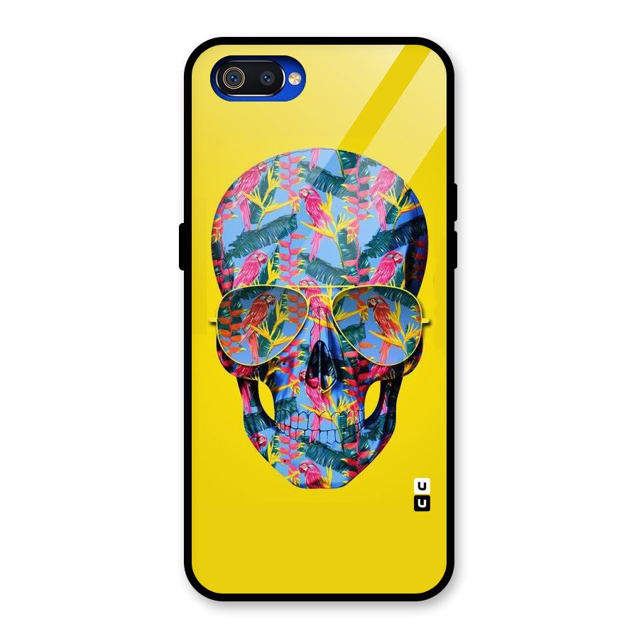 Skull Swag Glass Back Case for Realme C2