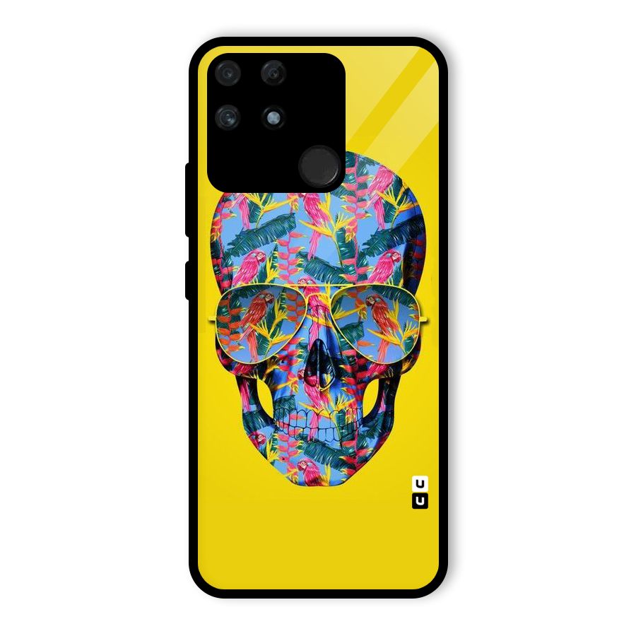 Skull Swag Glass Back Case for Realme Narzo 50A