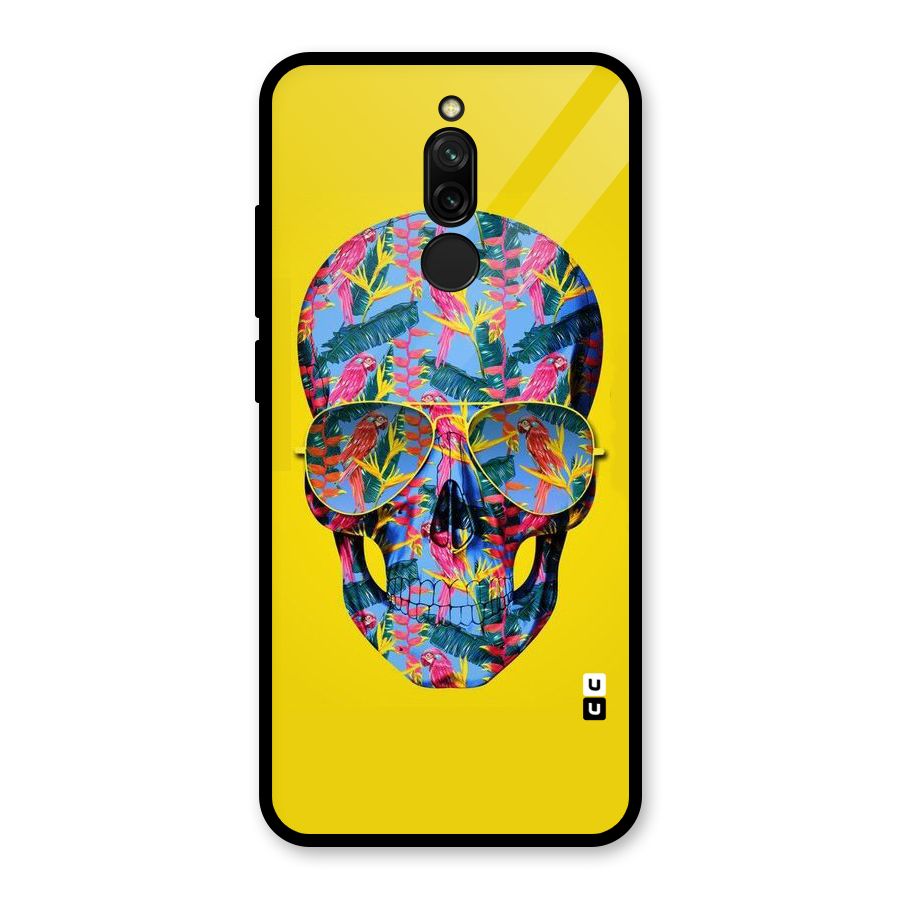 Skull Swag Glass Back Case for Redmi 8