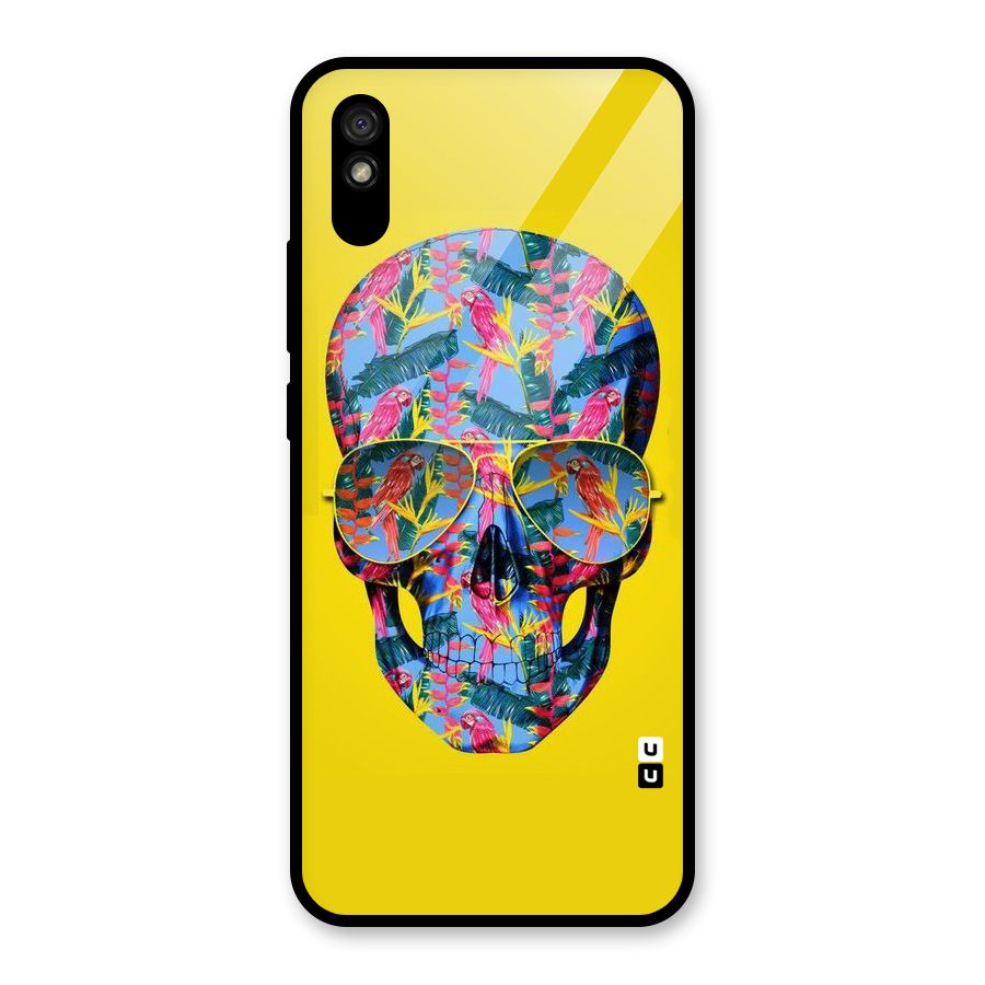 Skull Swag Glass Back Case for Redmi 9i