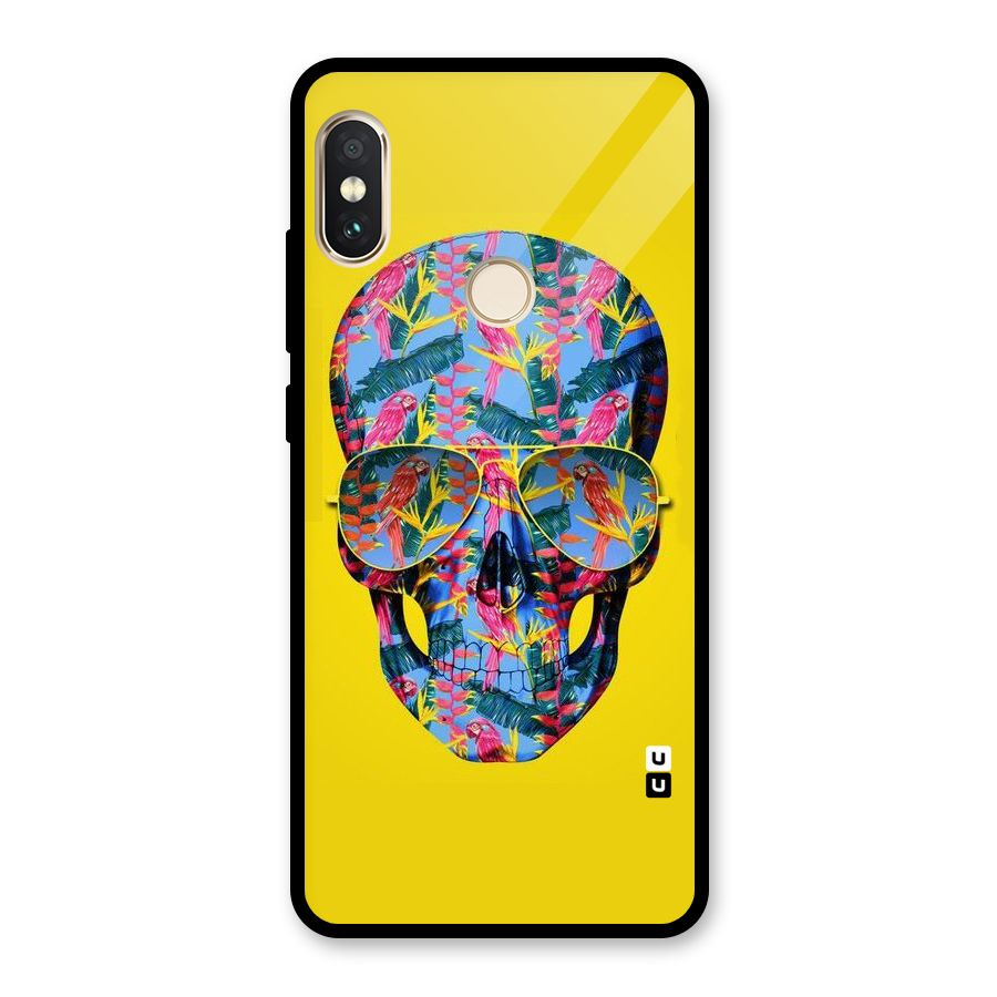 Skull Swag Glass Back Case for Redmi Note 5 Pro