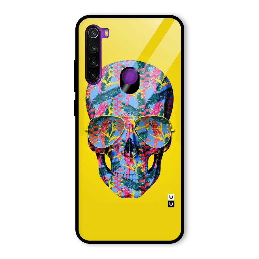 Skull Swag Glass Back Case for Redmi Note 8