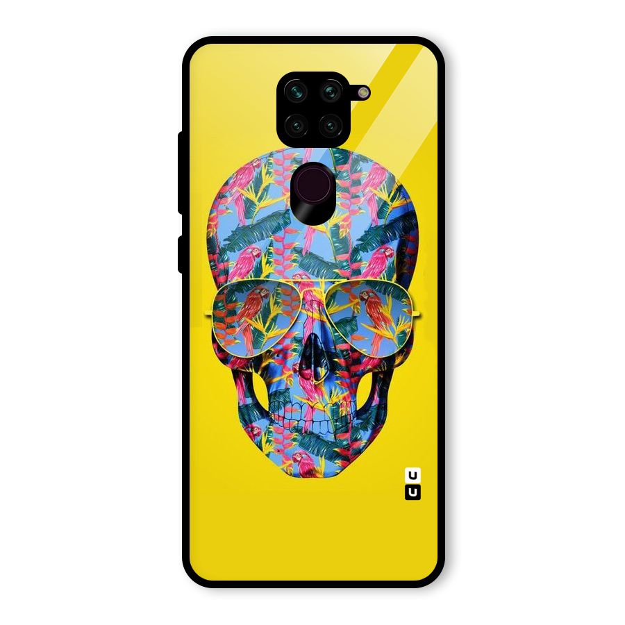 Skull Swag Glass Back Case for Redmi Note 9