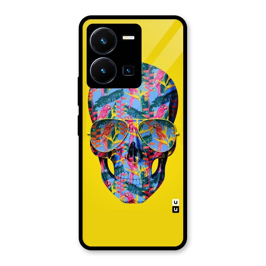 Skull Swag Glass Back Case for Vivo Y35