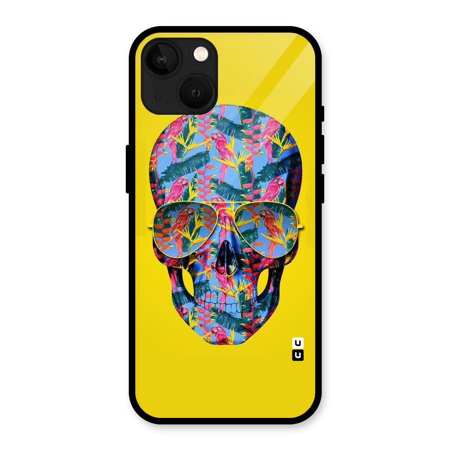 Skull Swag Glass Back Case for iPhone 13