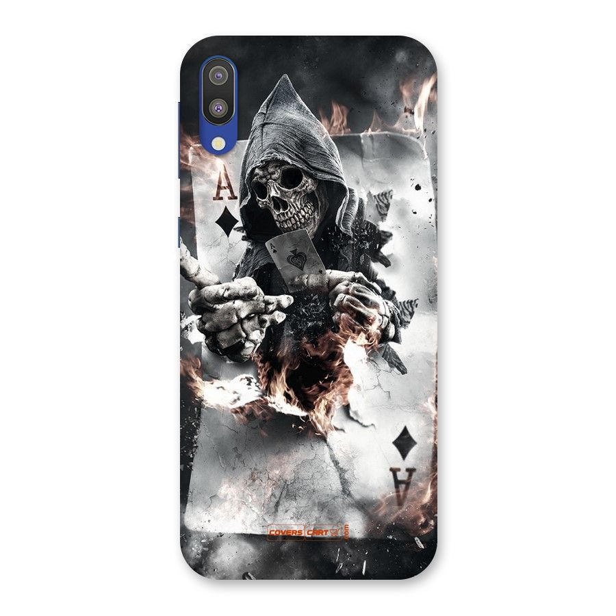 Skull with an Ace Back Case for Galaxy M10