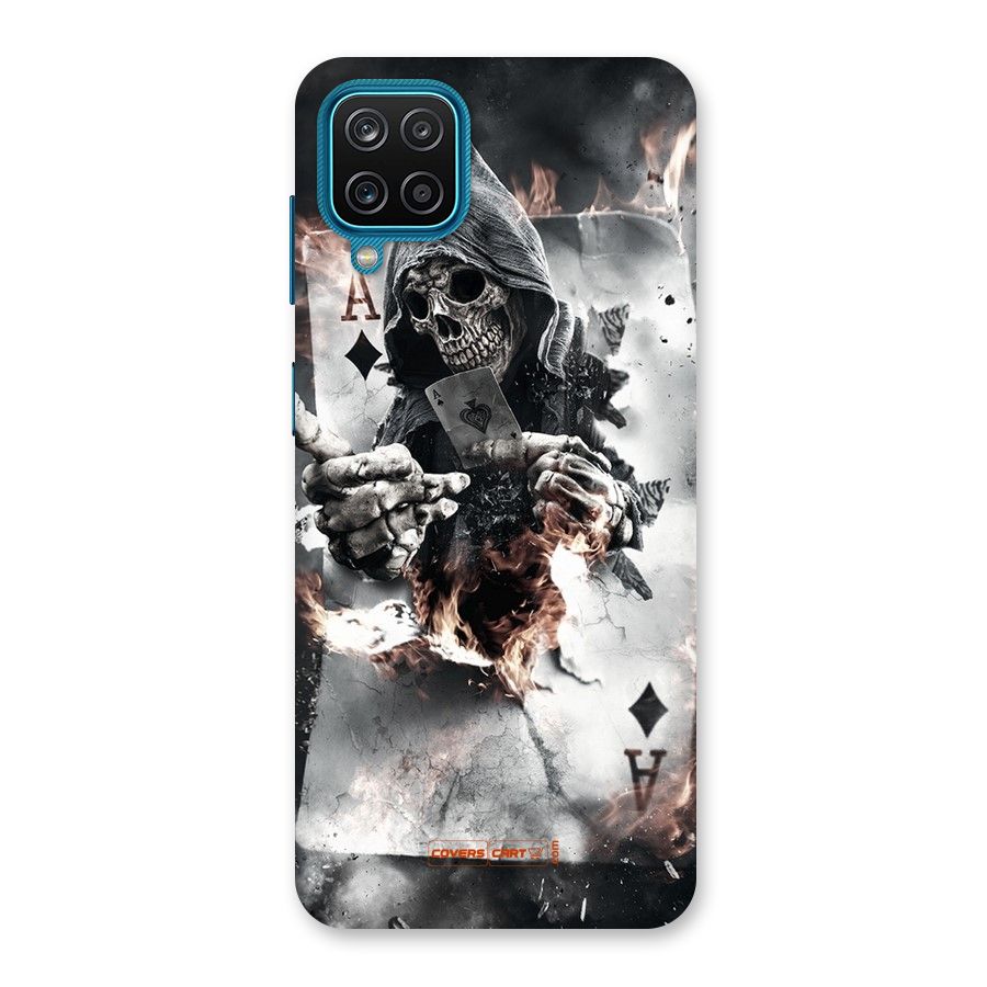 Skull with an Ace Back Case for Galaxy M12