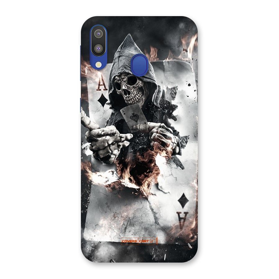 Skull with an Ace Back Case for Galaxy M20