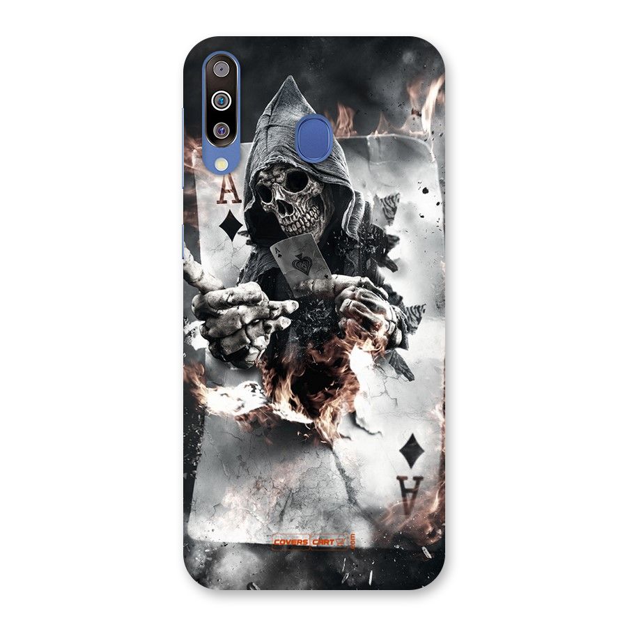 Skull with an Ace Back Case for Galaxy M30