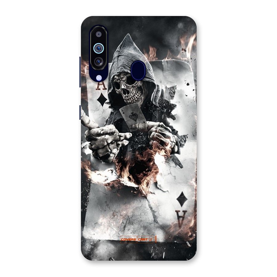 Skull with an Ace Back Case for Galaxy M40