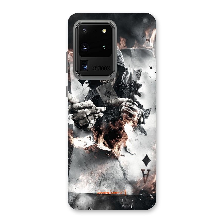 Skull with an Ace Back Case for Galaxy S20 Ultra