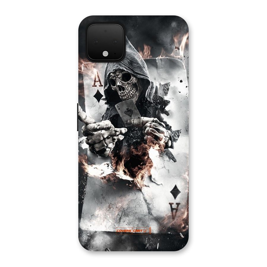 Skull with an Ace Back Case for Google Pixel 4 XL