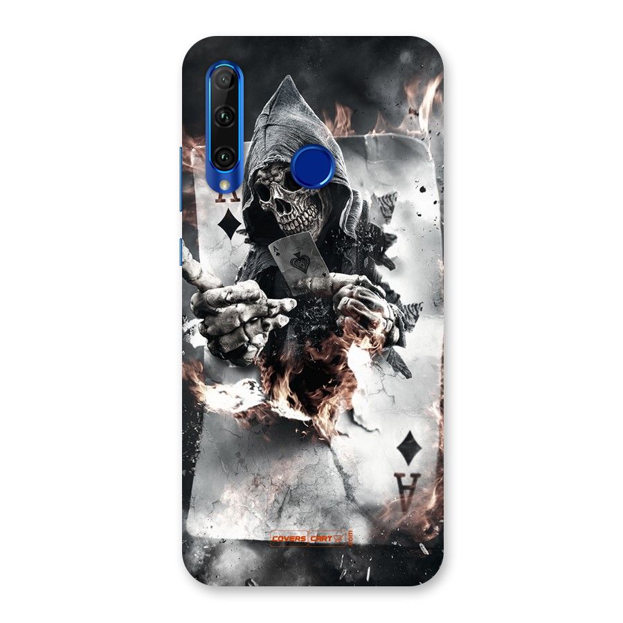 Skull with an Ace Back Case for Honor 20i