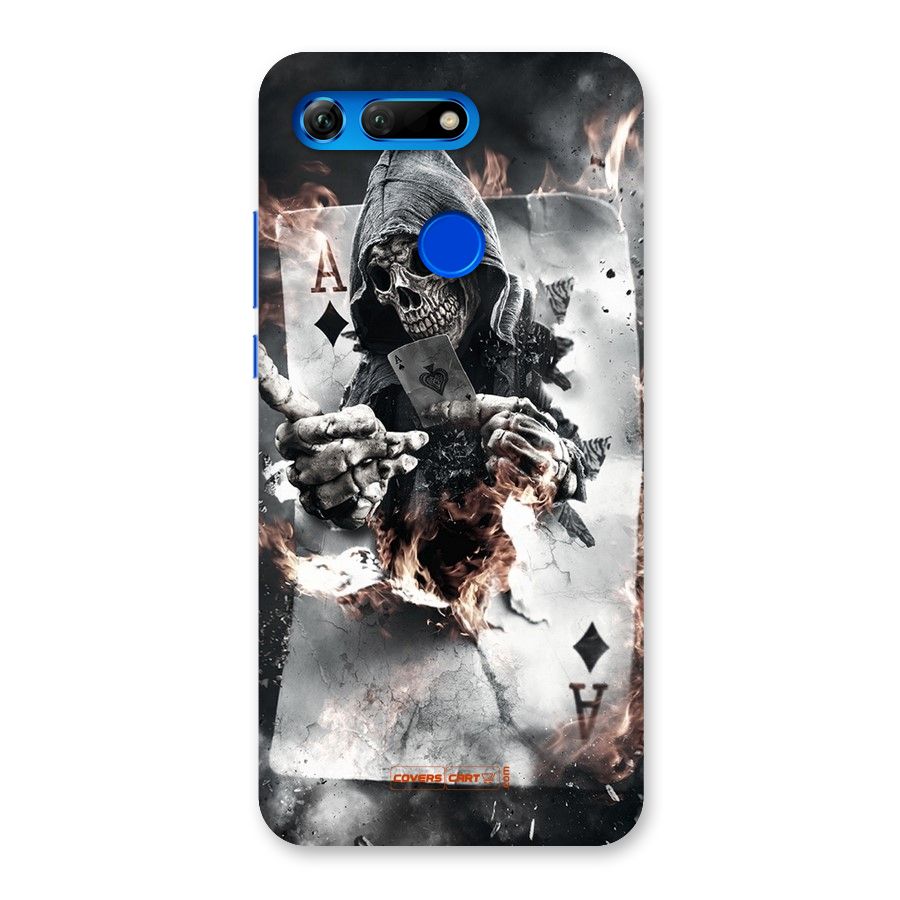 Skull with an Ace Back Case for Honor View 20