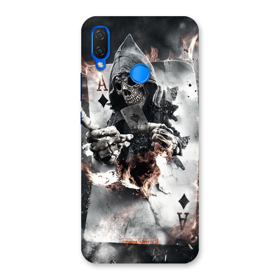 Skull with an Ace Back Case for Huawei P Smart+