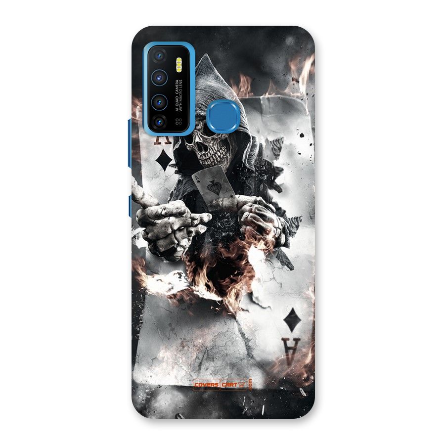 Skull with an Ace Back Case for Infinix Hot 9