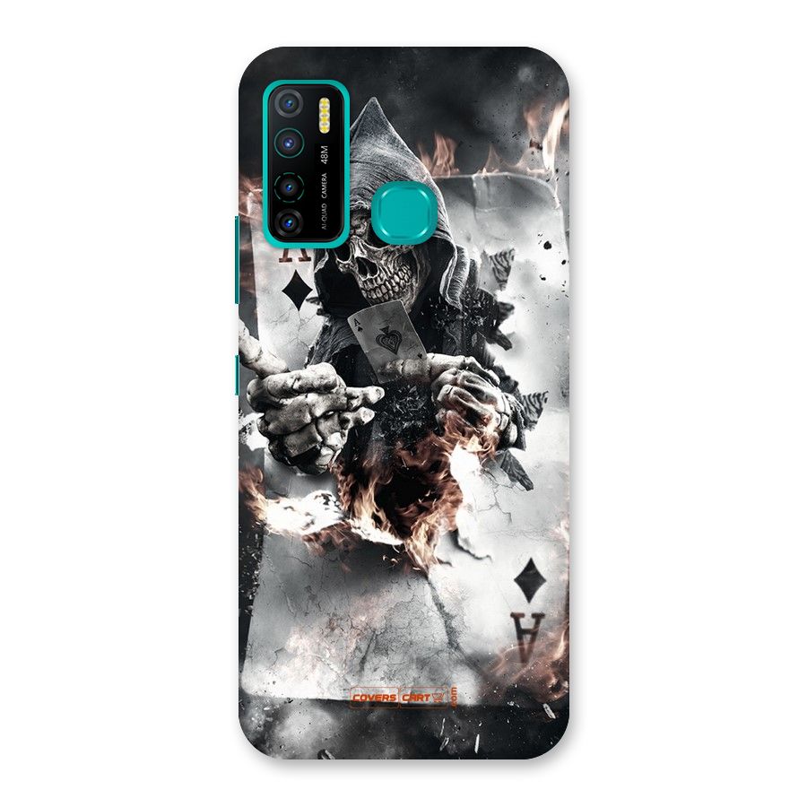 Skull with an Ace Back Case for Infinix Hot 9 Pro