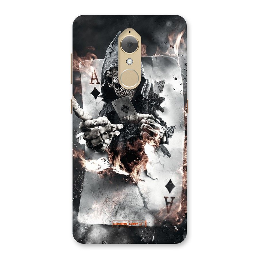 Skull with an Ace Back Case for Lenovo K8
