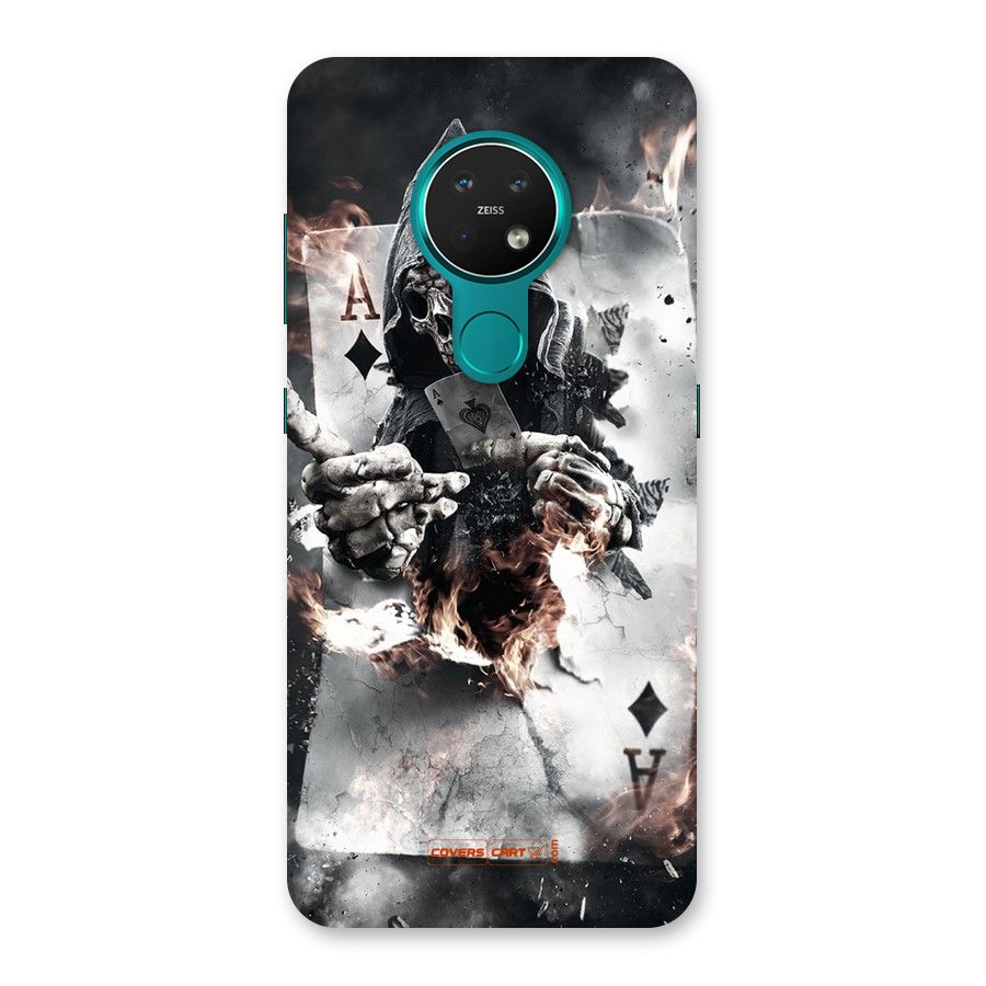 Skull with an Ace Back Case for Nokia 7.2