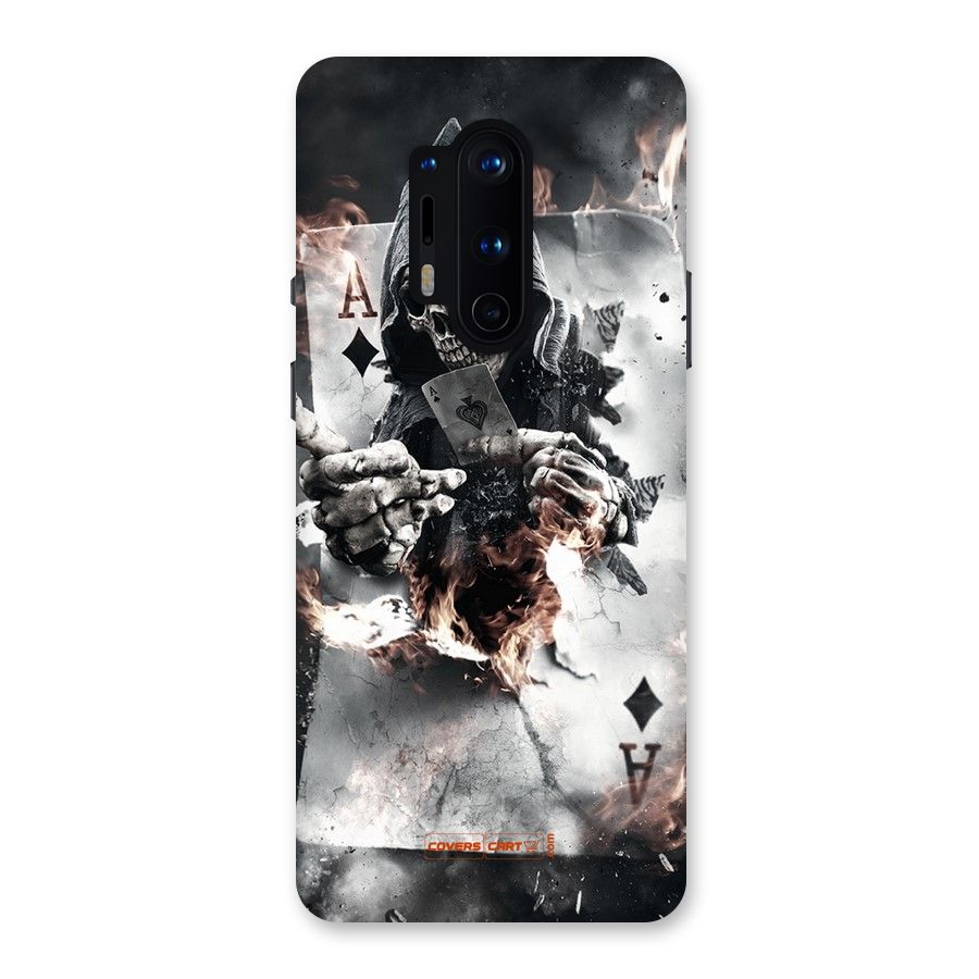 Skull with an Ace Back Case for OnePlus 8 Pro