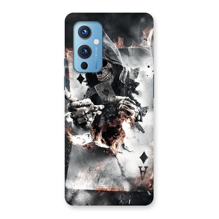 Skull with an Ace Back Case for OnePlus 9