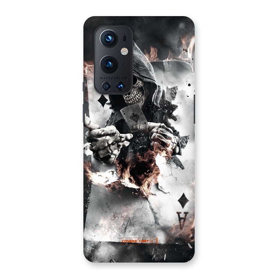 Skull with an Ace Back Case for OnePlus 9 Pro