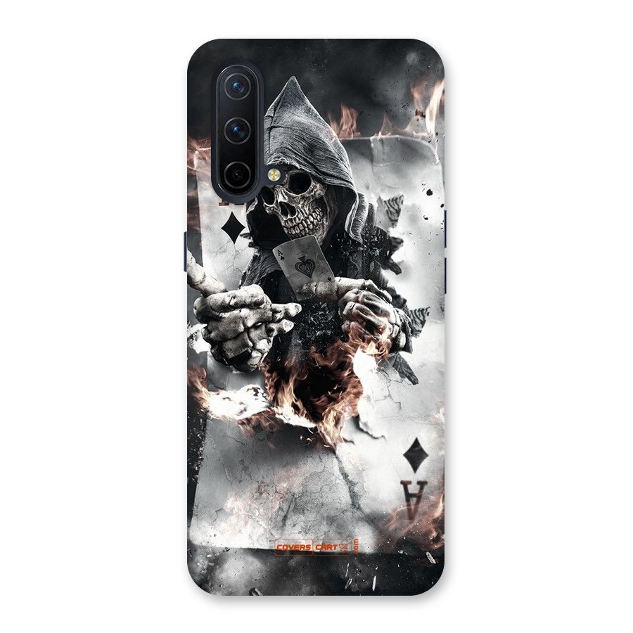 Skull with an Ace Back Case for OnePlus Nord CE 5G
