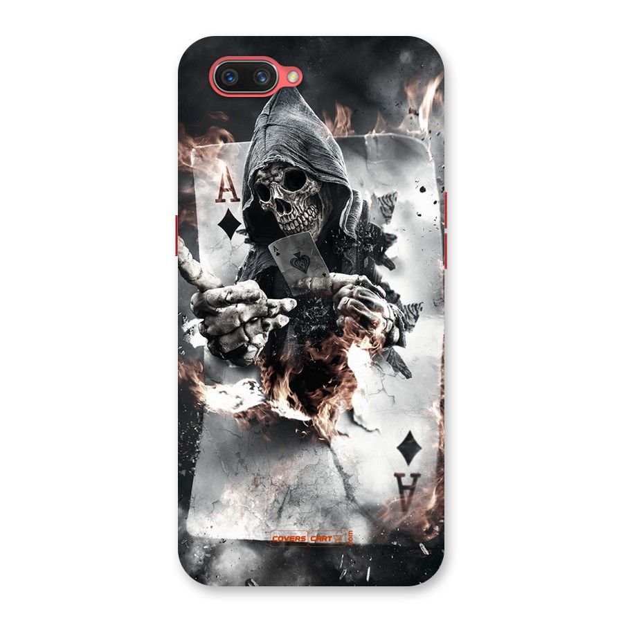 Skull with an Ace Back Case for Oppo A3s