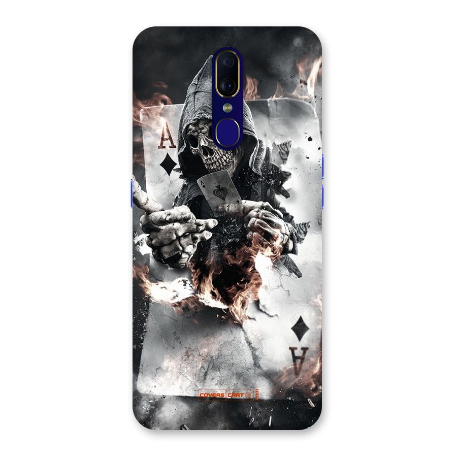 Skull with an Ace Back Case for Oppo F11