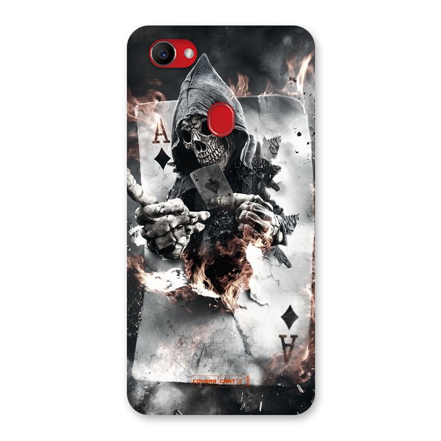 Skull with an Ace Back Case for Oppo F7