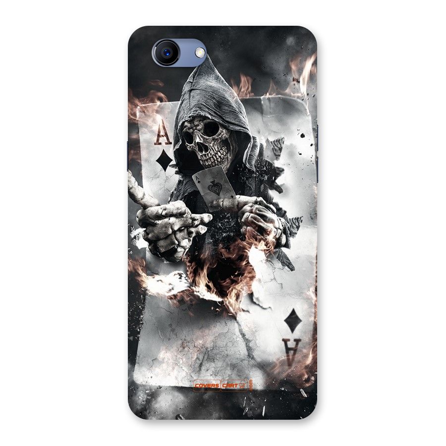 Skull with an Ace Back Case for Oppo Realme 1