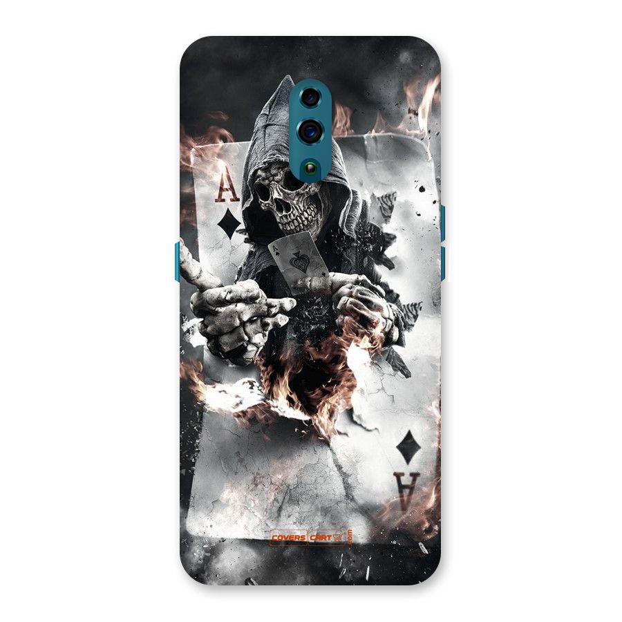 Skull with an Ace Back Case for Oppo Reno