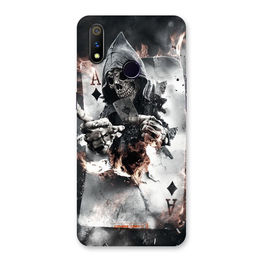 Skull with an Ace Back Case for Realme 3 Pro